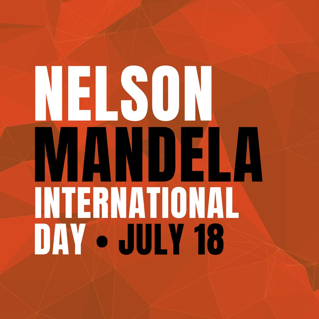 Nelson Mandela International Day Graphic with July 18 Highlight