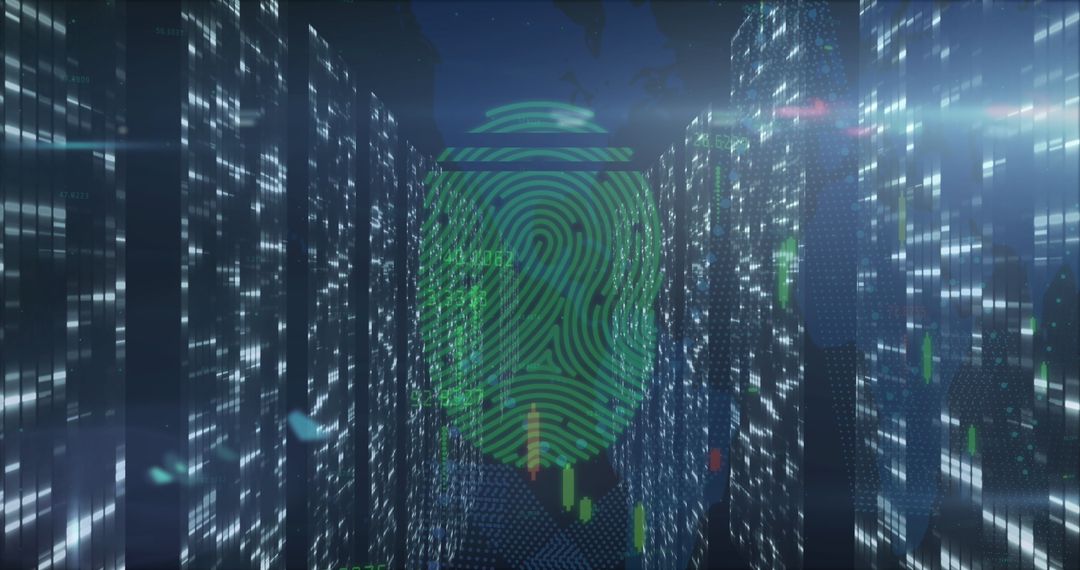 Futuristic Fingerprint Scan Technology in Data Grid