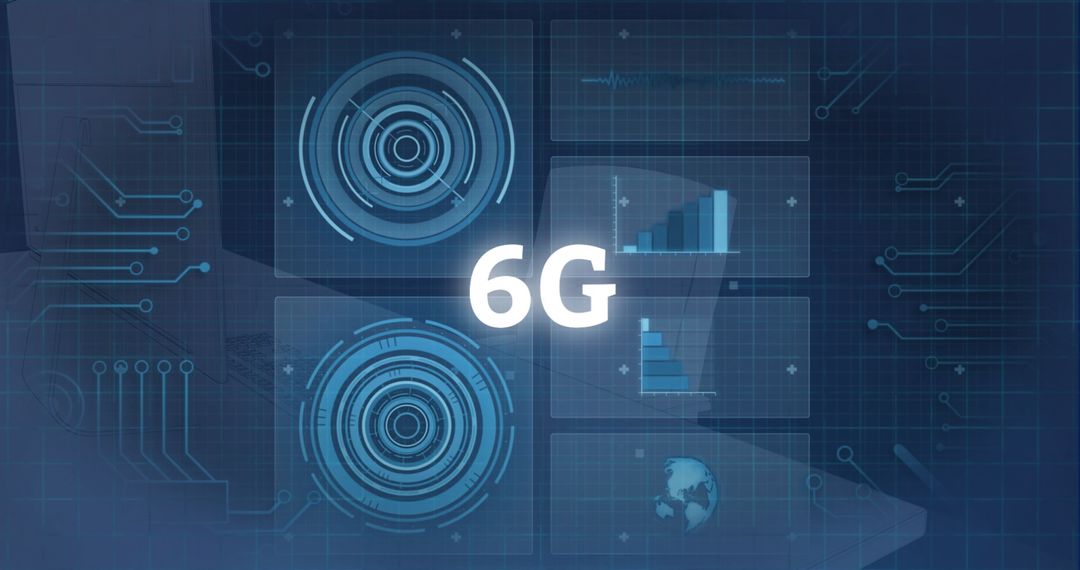 6G Technology Concept Displaying Digital Innovations