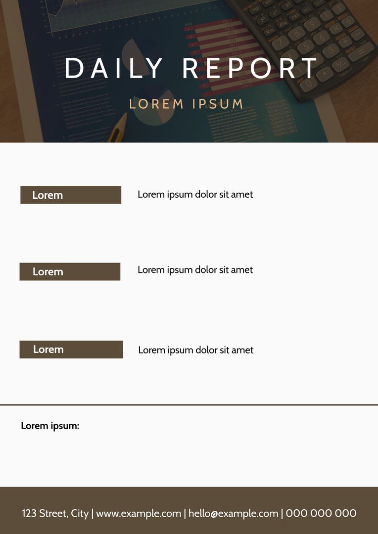 Professional Business Report Template