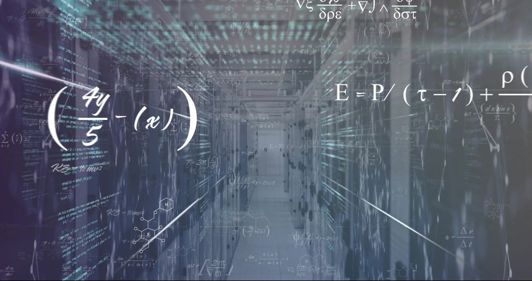 Data Streams Flowing Through Modern Data Center