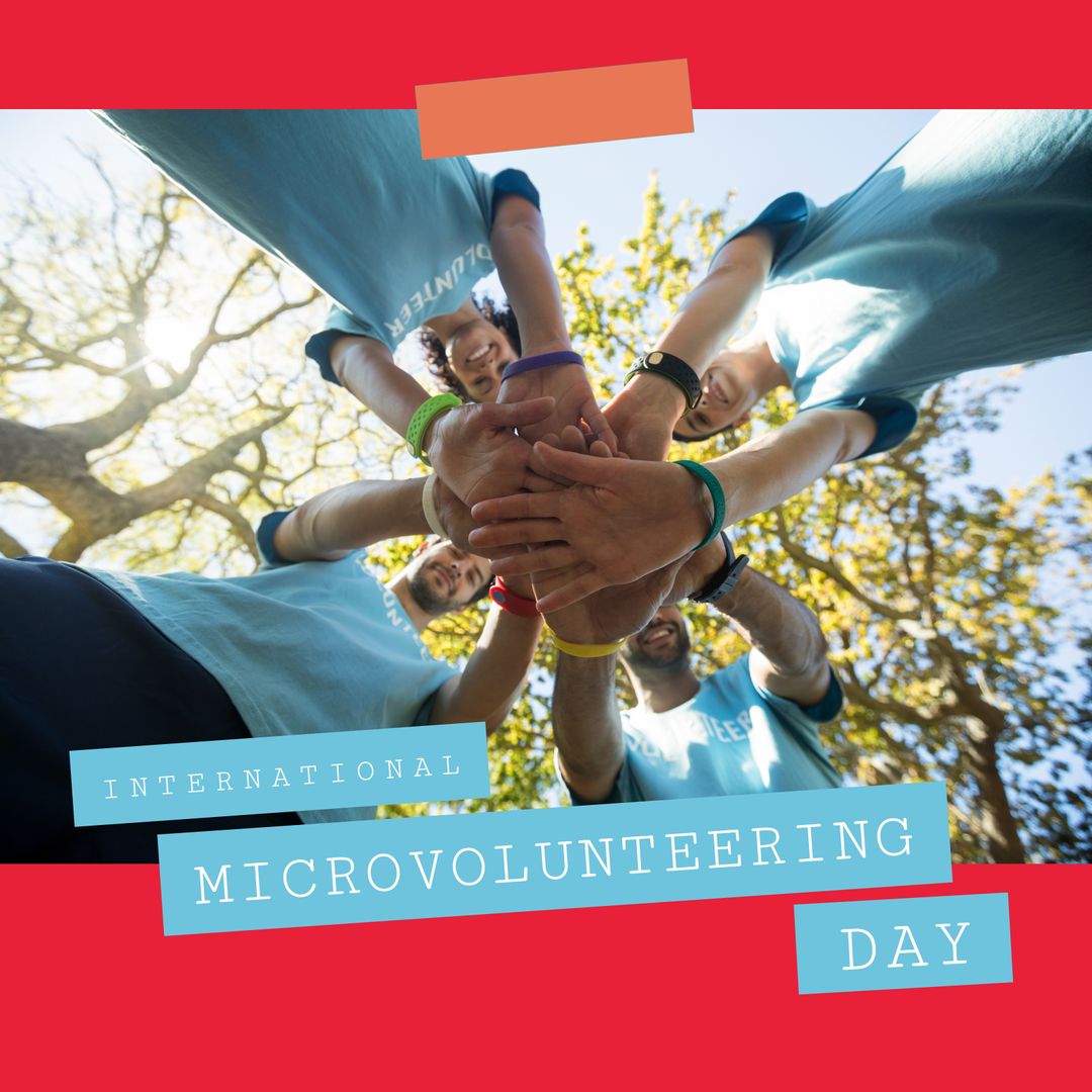Diverse Volunteers Uniting on International Microvolunteering Day