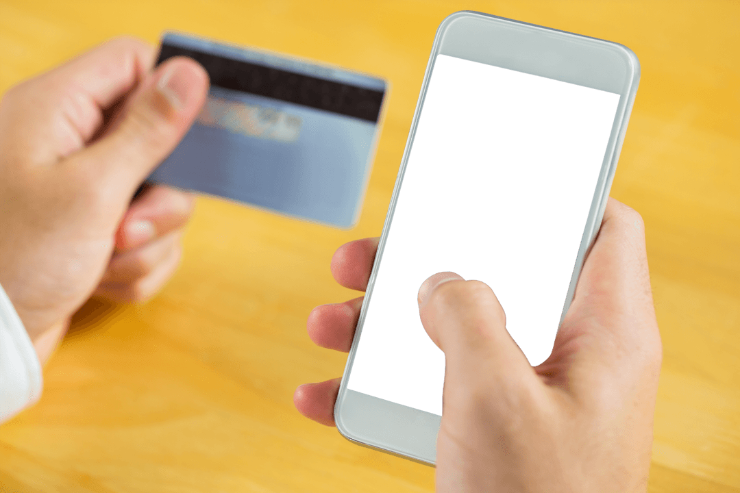 Transparent Finance Shopping with Smartphone and Credit Card