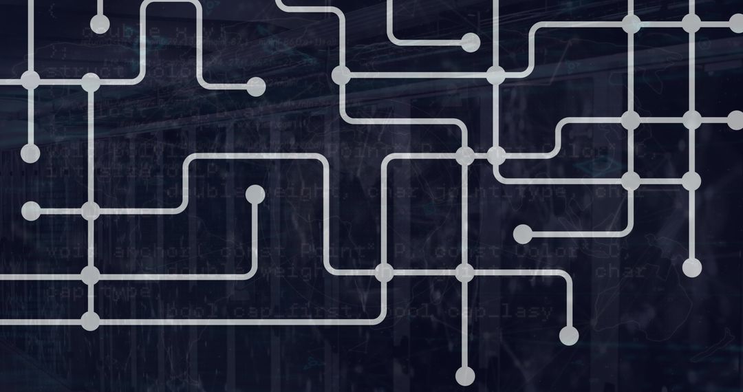 Abstract Digital Network Connections in Data Center