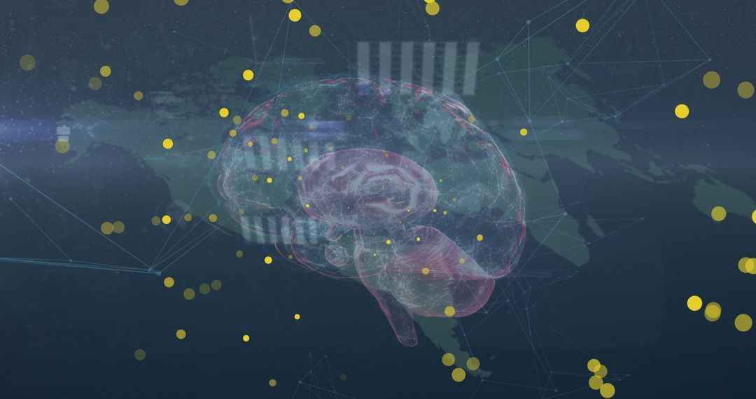 Innovative Digital Brain Technology and Data Analysis Concept