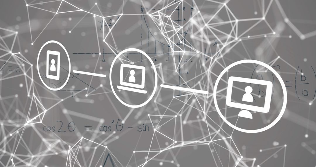 Mathematical Connections in Digital Network with Formulas
