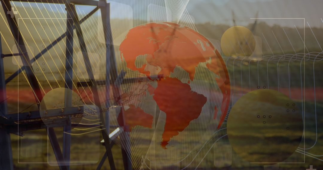 Digital Composite of Financial Growth in Energy Sector