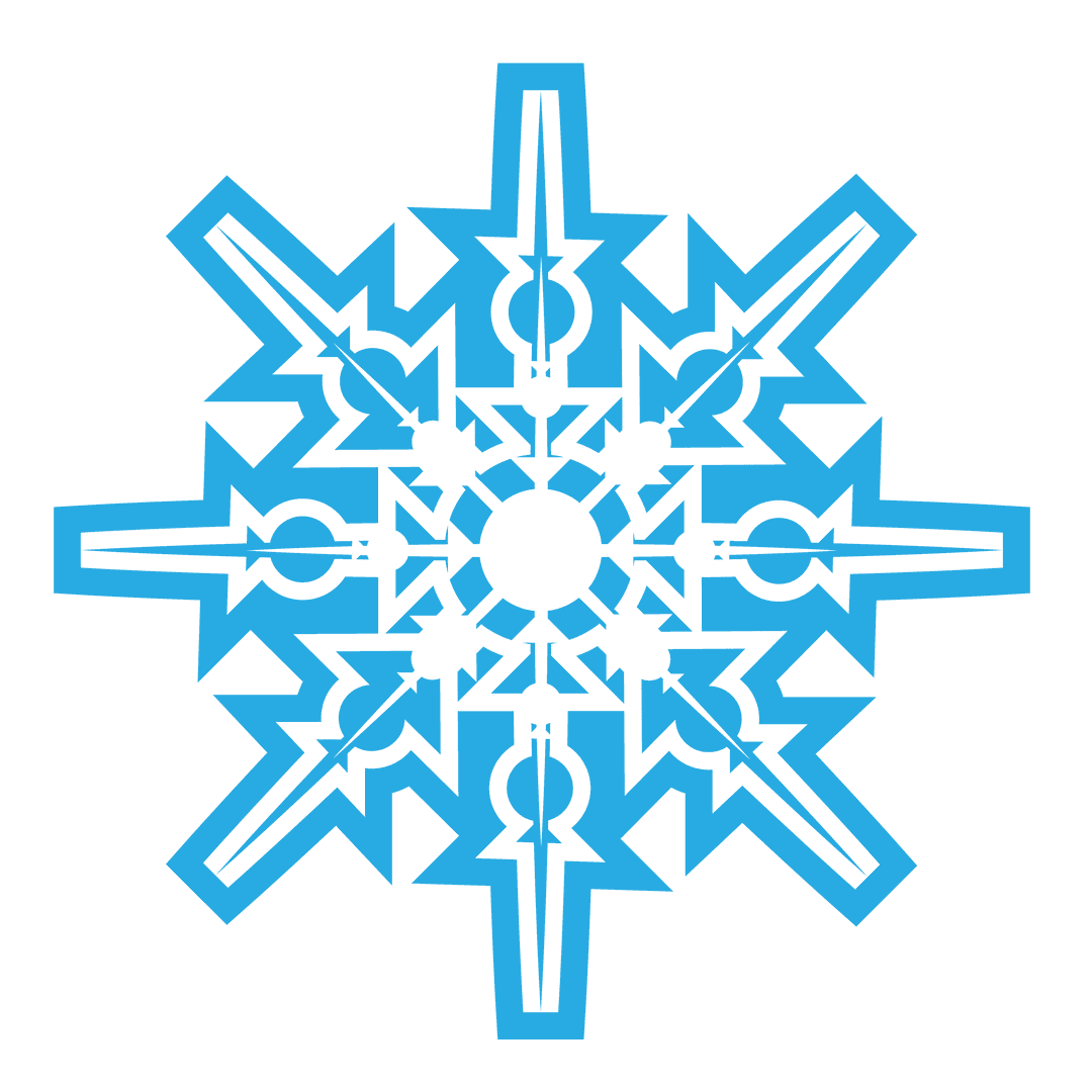 Intricate Transparent Blue Snowflake Graphic Motivation - Download Free Stock Images Pikwizard.com