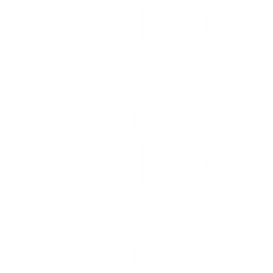 Seamless Vector Pattern White Hammers Transparent Background
