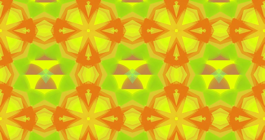 Vibrant Kaleidoscopic Patterns in Dynamic Looping Motion