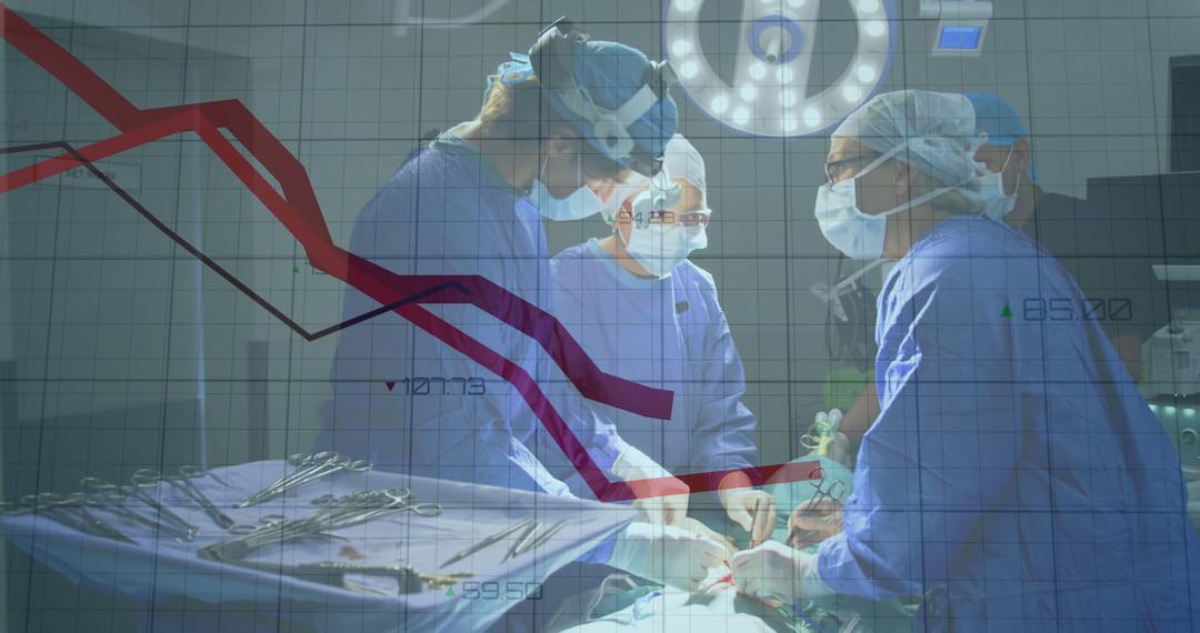 Surgeons and Financial Data Integration Concept - Free Images, Stock Photos and Pictures on Pikwizard.com