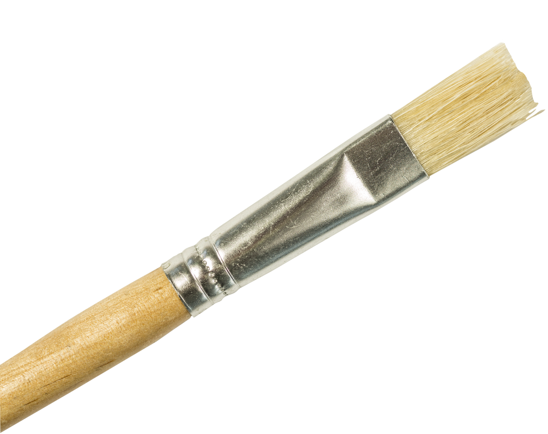 Beige Silver Paintbrush Illustration on Transparent Background - Download Free Stock Images Pikwizard.com