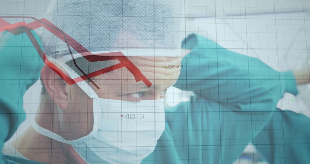 Surgeon Facing Economic Challenges with Medical Data Overlay