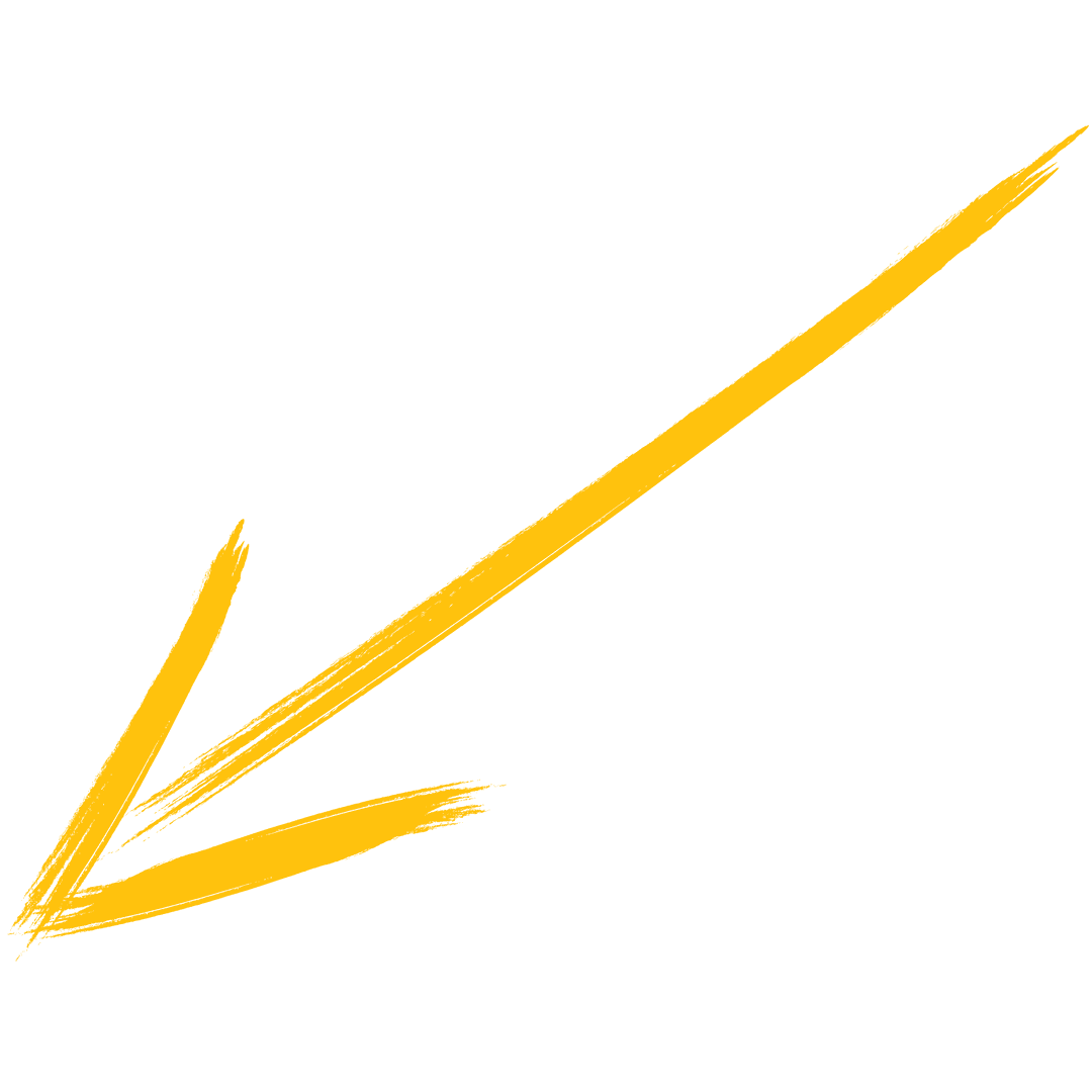 yellow painted arrow on transparent background for dynamic designs - Download Free Stock Images Pikwizard.com