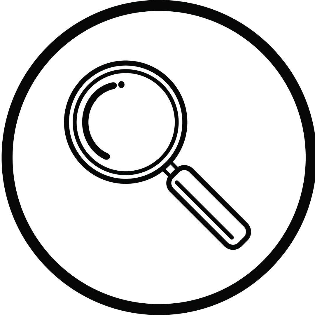 Magnifying Glass Digital Illustration on Transparent Background for Science and Research - Download Free Stock Images Pikwizard.com