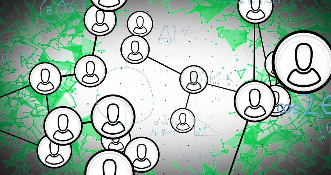 Abstract Connectivity and Networking Concept