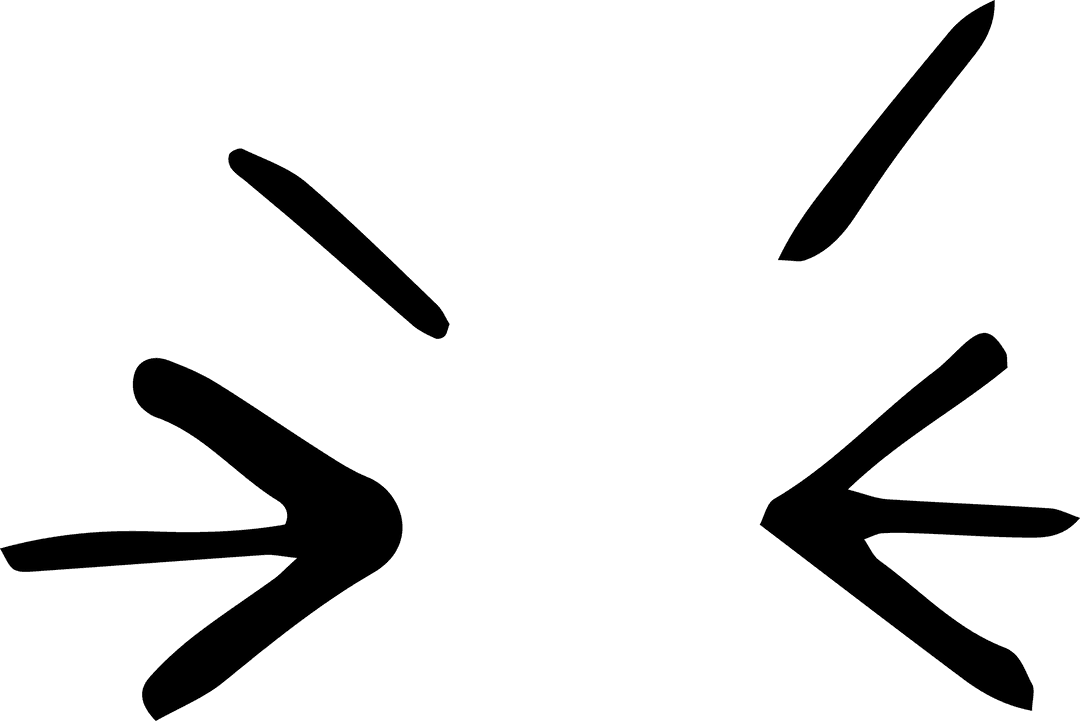 Abstract Geometric Shape on Transparent Background for Graphic Designs