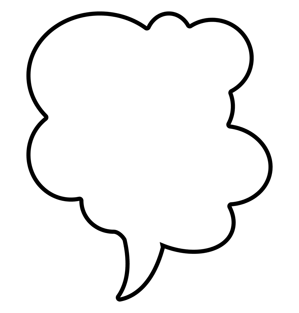 Transparent Speech Bubble Isolated Illustration PNG