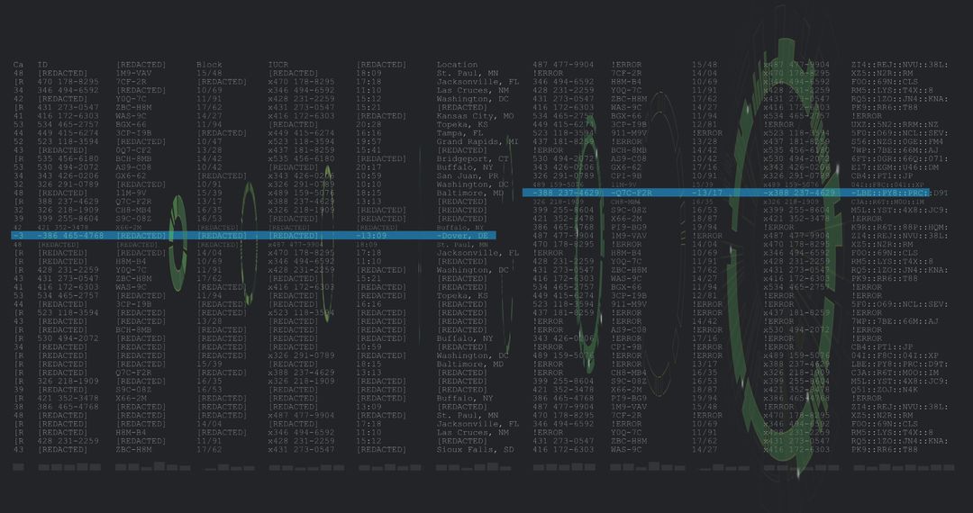 Digital Data Processing with Scope Scanning Interface - Free Images, Stock Photos and Pictures on Pikwizard.com
