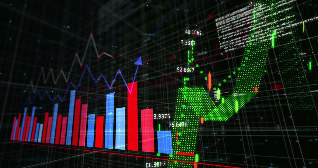 Digital Financial Market Trends and Data Visualization