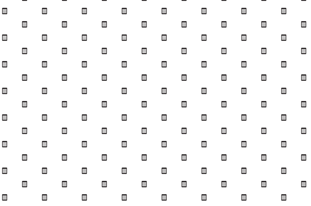 Seamless Black Dot Pattern on Transparent Background