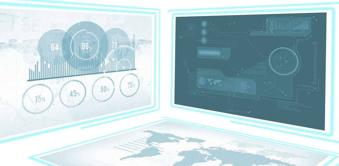 Futuristic Transparent Tech Screens Displaying Data Visualizations - Download Free Stock Images Pikwizard.com
