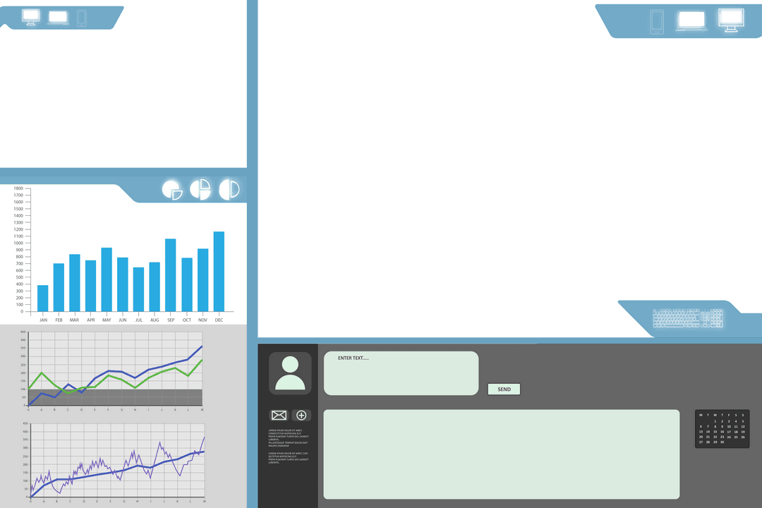 Modern Digital Interface with Transparent Elements and Charts - Download Free Stock Images Pikwizard.com