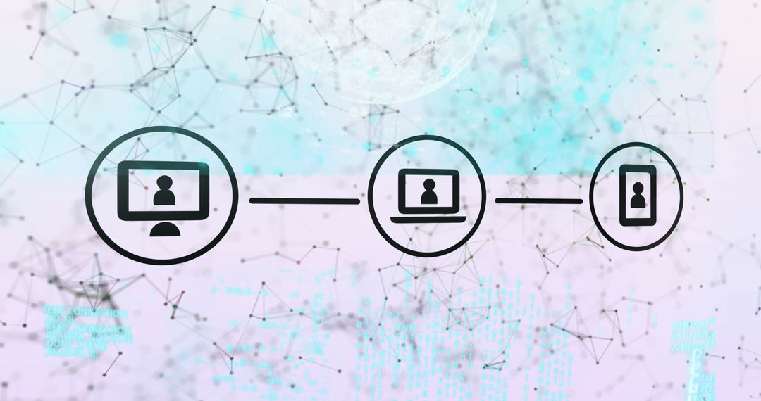 Digital Connectivity and Network Communication Concept