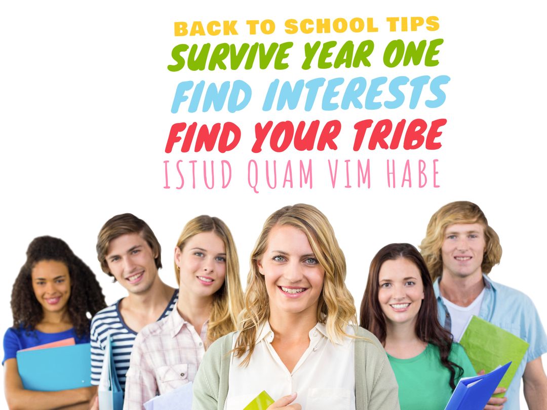 Diverse Students Excited for New School Year