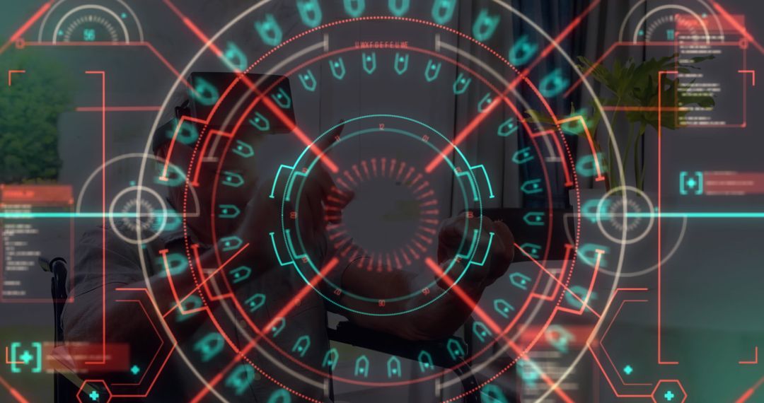 Virtual Reality Augmented Interface in Futuristic Living Space