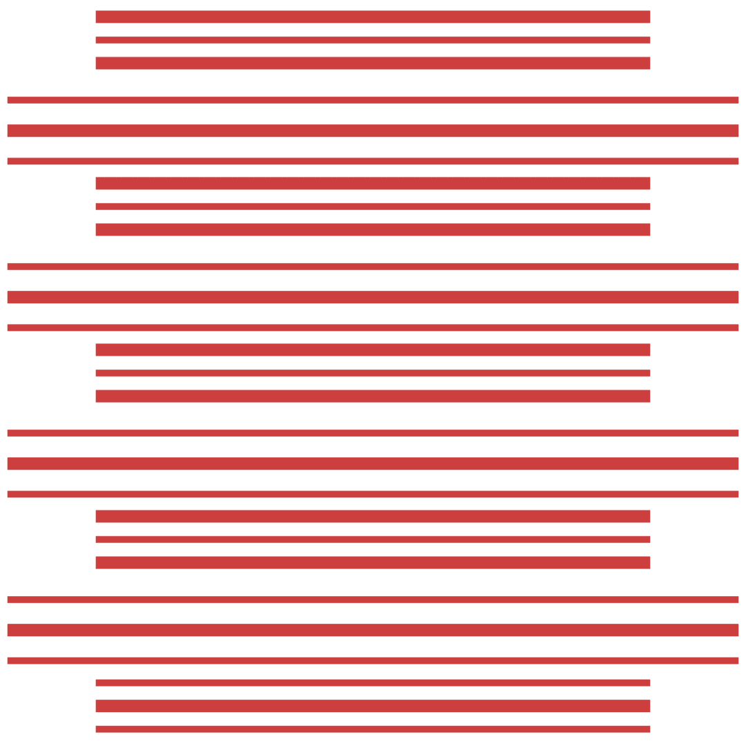 Red lines pattern on transparent background vector illustration