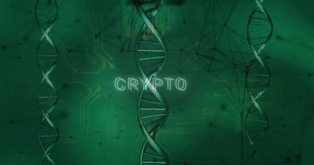 Crypto Text Over DNA Strands and Network Connections