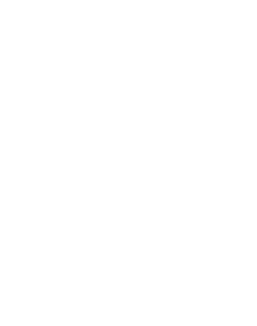 White Long Upward Arrow on Transparent Background