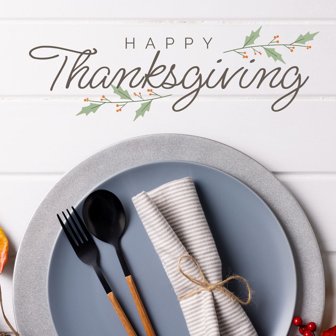 Thanksgiving Day Celebration Table Setting