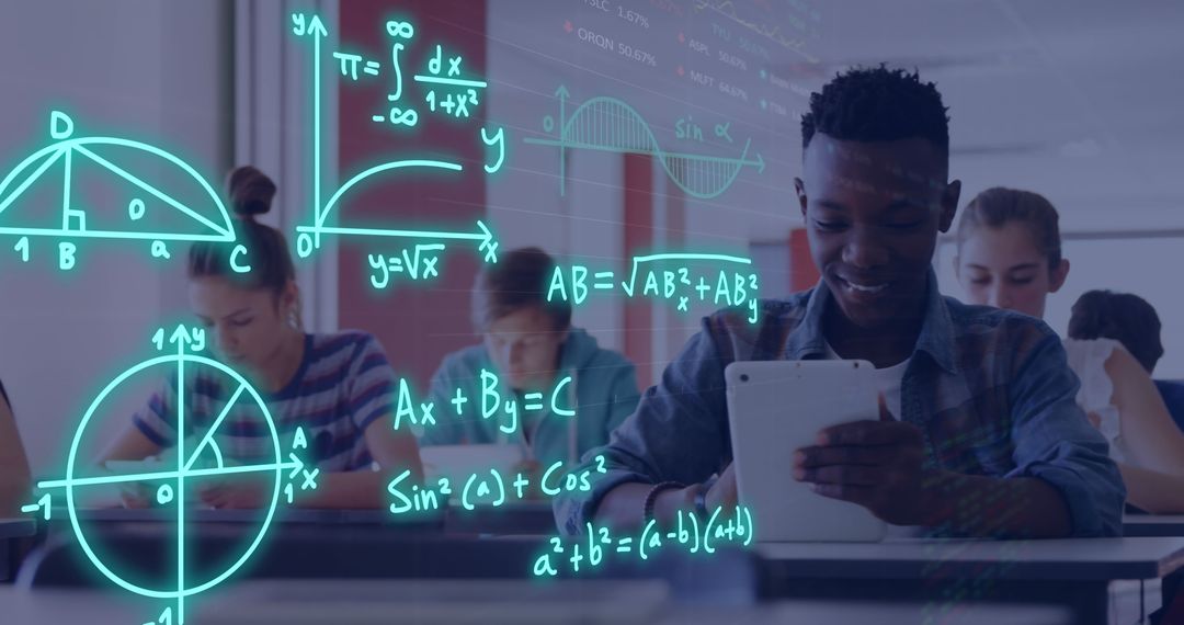 Diverse Students Learning with Digital Interface and Equations