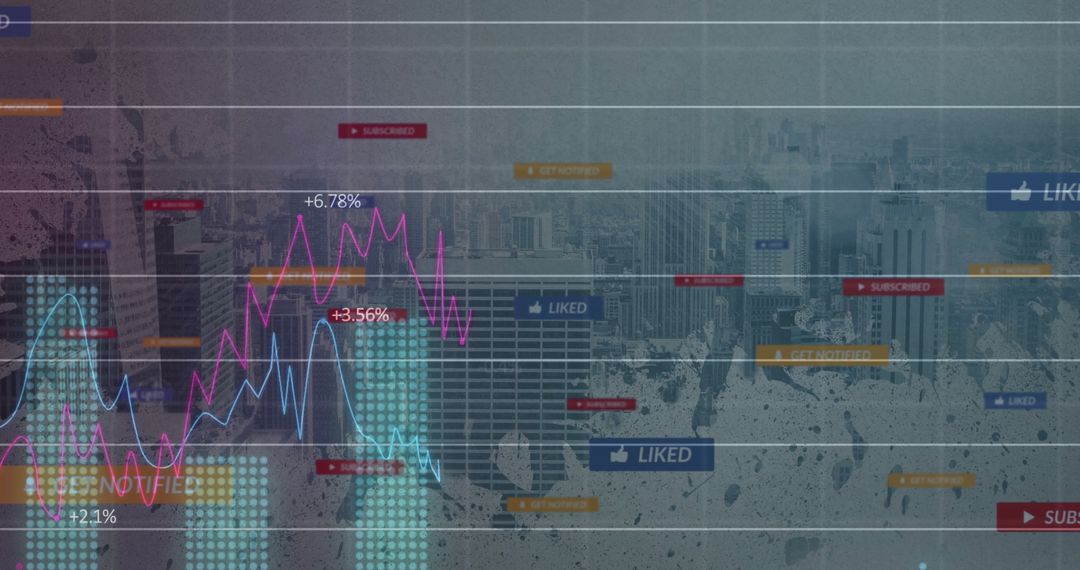 Futuristic Urban Analytics with Overlaid Graphs and Data Tags