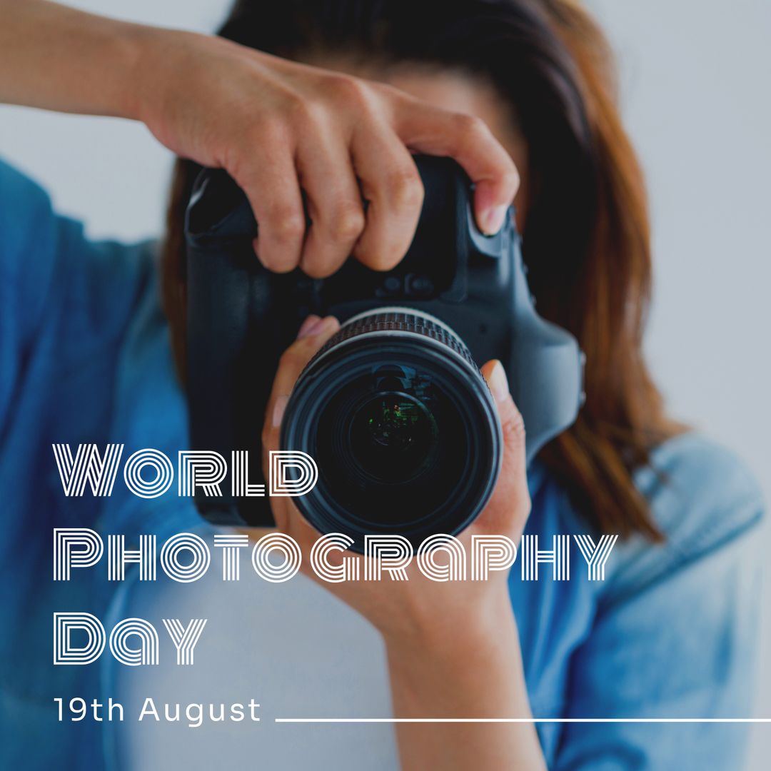 World Photography Day Celebration Concept on 19th August