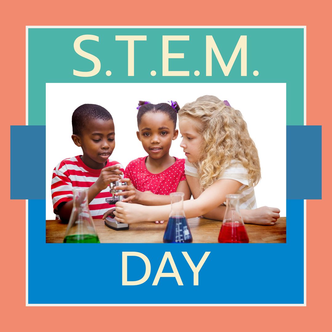 Diverse Students Engaging in STEM Activities - Download Free Stock Templates Pikwizard.com