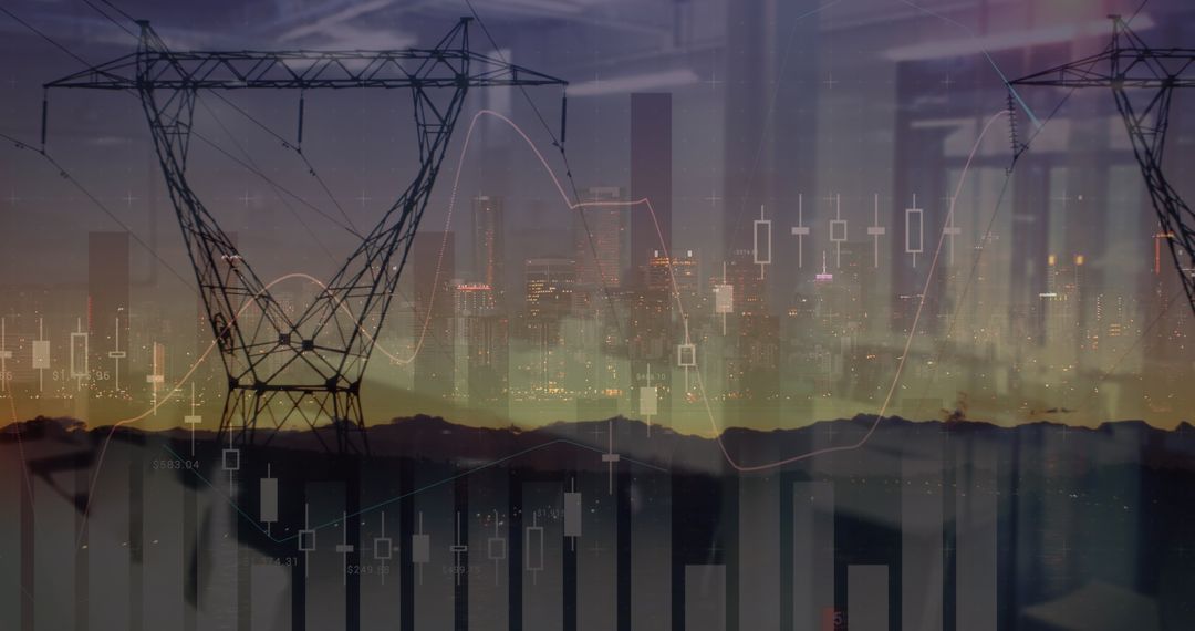 Financial Data Integration with Urban Power Grid