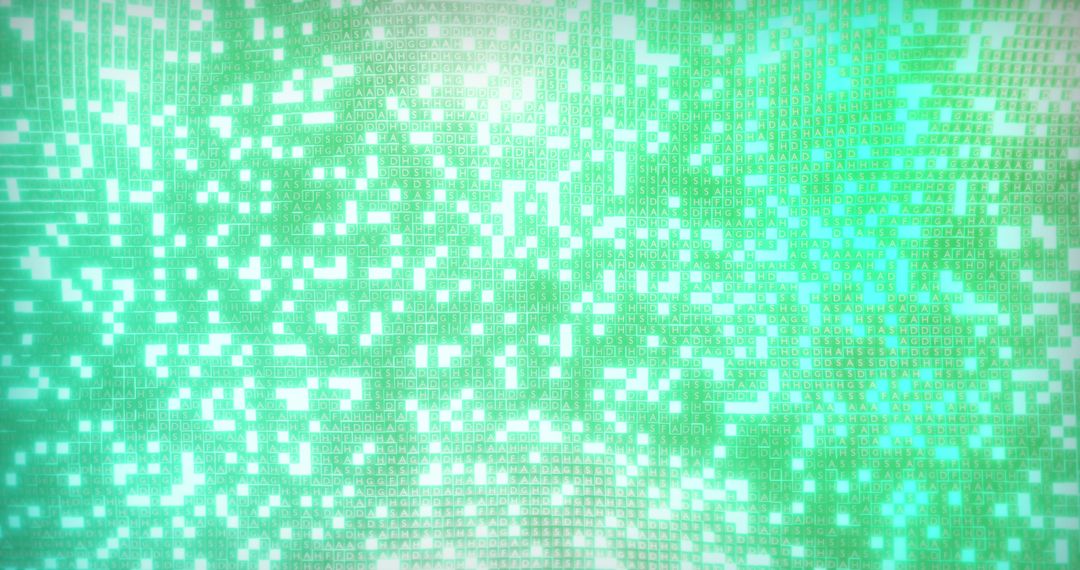 Abstract Digital Binary Data Background