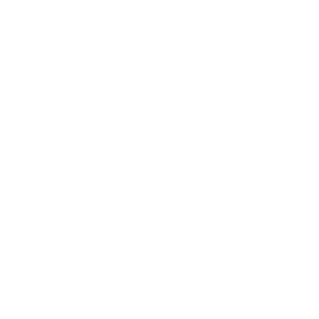 Geometric White Shapes on Transparent Background