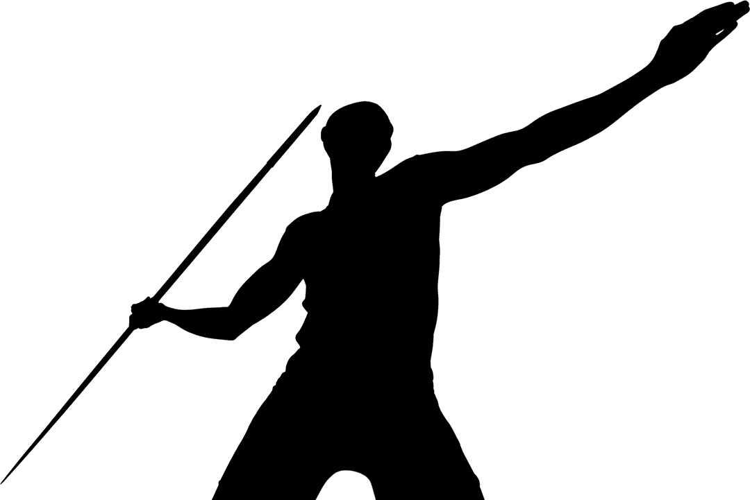 Transparent Silhouette of Man Exercising Performing Push-Up