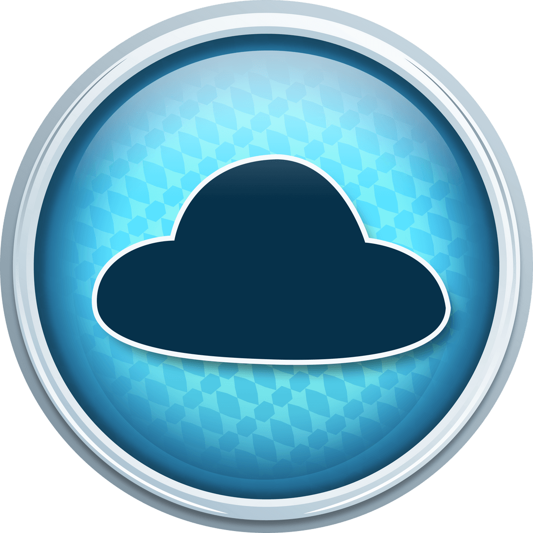 Transparent Cloud Computing Vector Logo on Geometric Gradient - Download Free Stock Images Pikwizard.com