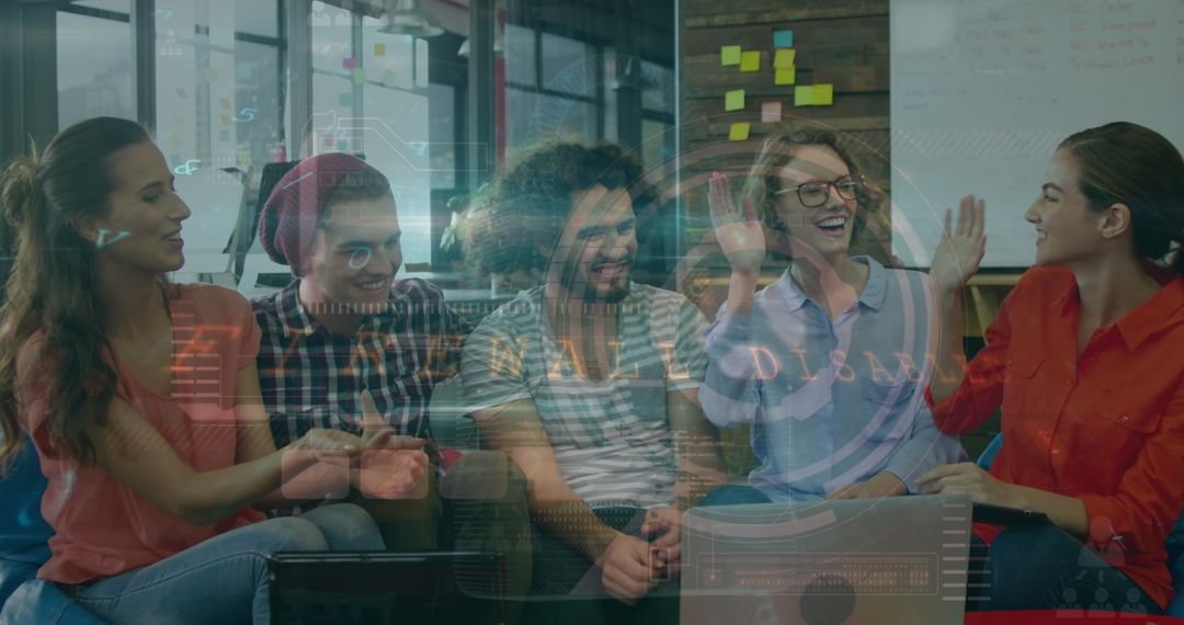 Data Processing Overlay on Diverse Team Collaboration