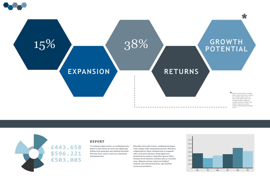 Data Visualization with Hexagon Icons on Transparent Background - Download Free Stock Images Pikwizard.com
