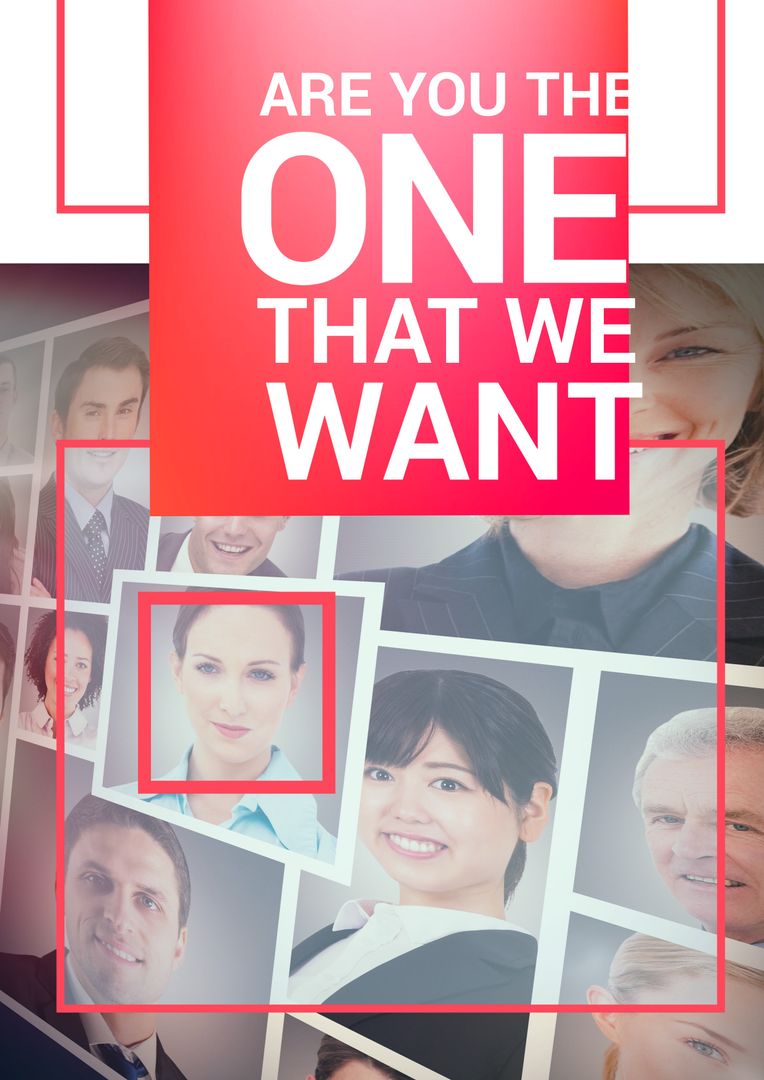 Dynamic Recruitment Poster Featuring Diverse Professionals - Download Free Stock Templates Pikwizard.com