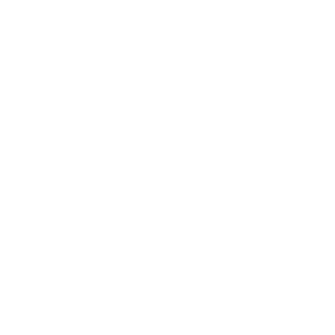 Big White Up Arrow on Transparent Background for Directional Cue