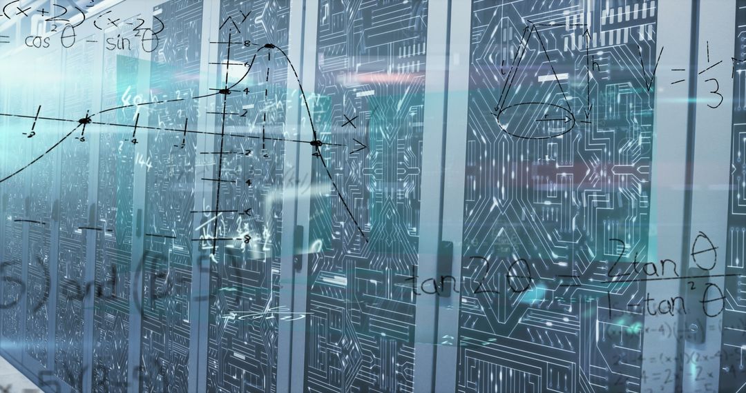 Blockchain Data Processing in Modern Server Room