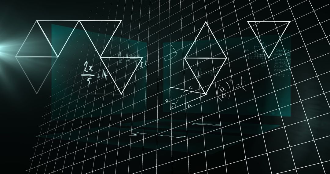 Digital Connectivity and Data Processing Technology Visual