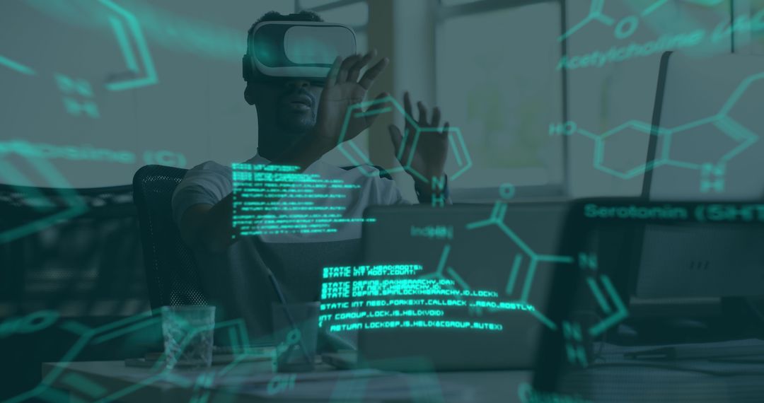 Immersive VR Experience with Scientific Data Visualization